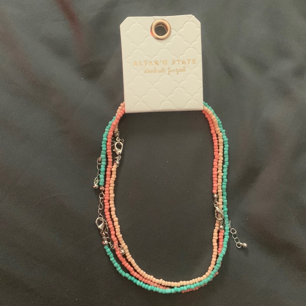 3 Altar’d State Bead Choker Necklaces